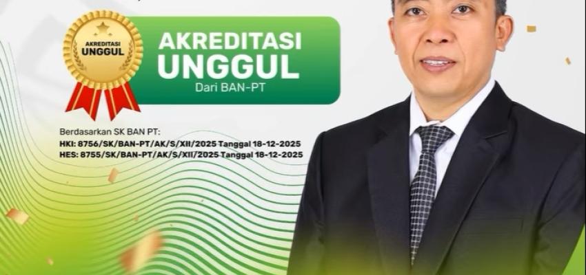 Ucapan selamat dari rektor